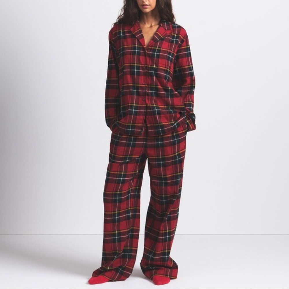 Skims Flannel Sleep Set
